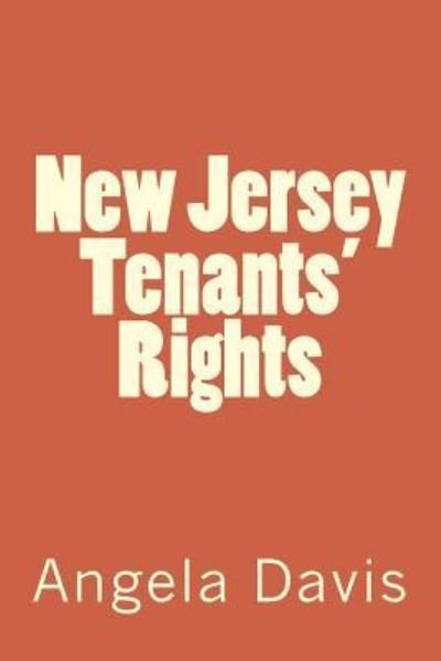 Cover for Angela Davis · New Jersey Tenants' Rights (Paperback Book) (2015)