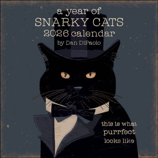 Cover for Mr. Dan DiPaolo · A Year of Snarky Cats 2026 Wall Calendar (Calendar) (2025)