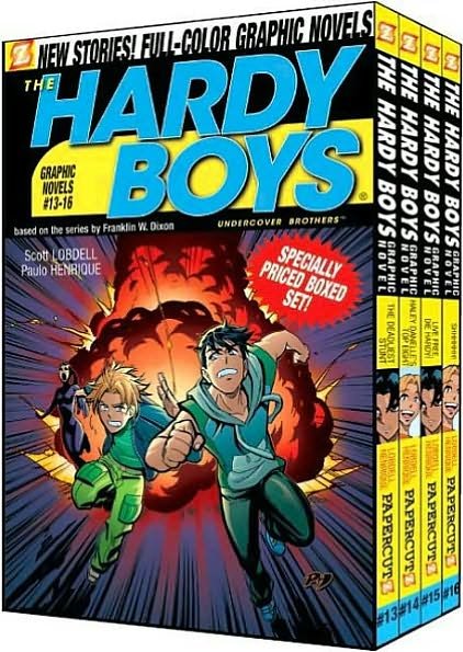 Cover for Scott Lobdell · Hardy Boys Boxed Set: Vol. #13 - 16 (Paperback Book) (2009)
