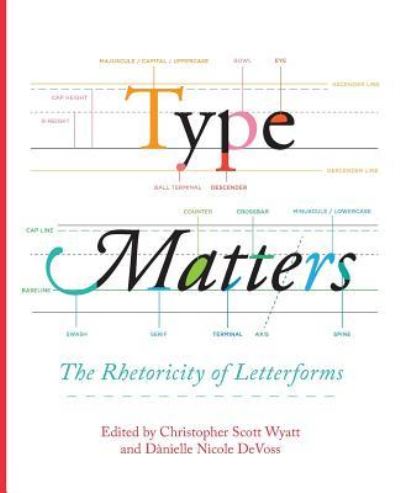 Cover for Type Matters : The Rhetoricity of Letterforms (Paperback Book) (2017)