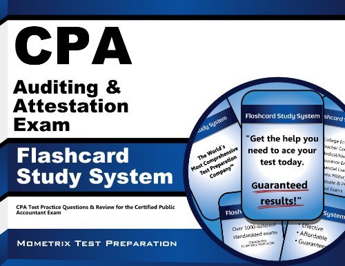 Cover for Cpa Exam Secrets Test Prep Team · Cpa Auditing &amp; Attestation Exam Flashcard Study System: Cpa Test Practice Questions &amp; Review for the Certified Public Accountant Exam (Cards) (Taschenbuch) [Flc Crds edition] (2023)