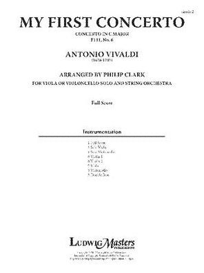 My First Concerto - Antonio Vivaldi - Kirjat - Alfred Publishing Company, Incorporated - 9781633614734 - tiistai 1. syyskuuta 2020