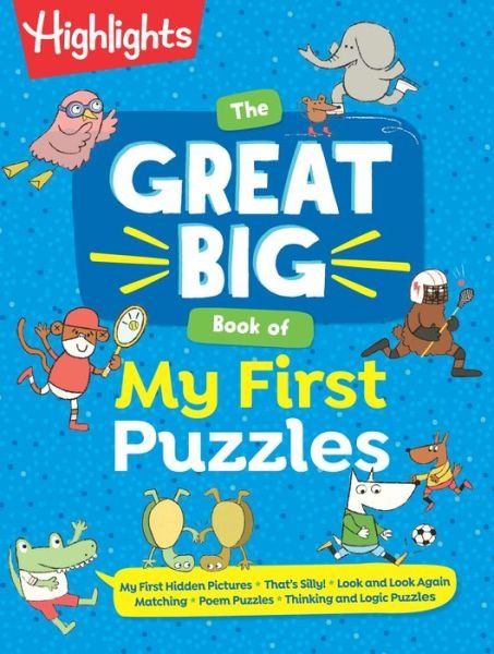 Cover for Highlights · The Great Big Book of My First Puzzles - Great Big Puzzle Books (Bok) (2022)