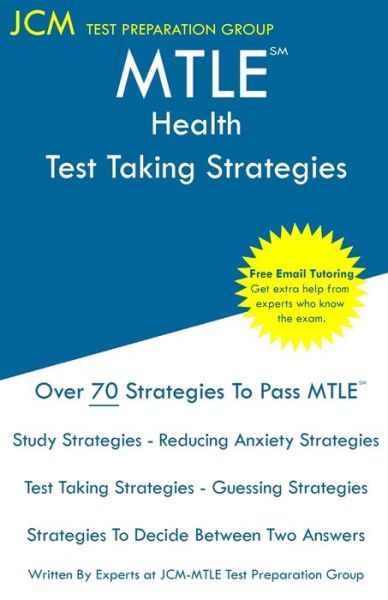 Cover for Jcm-Mtle Test Preparation Group · MTLE Health - Test Taking Strategies (Paperback Book) (2019)