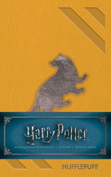 Cover for Insight Editions · Harry Potter: Hufflepuff Ruled Pocket Journal (Schreibwaren) (2018)