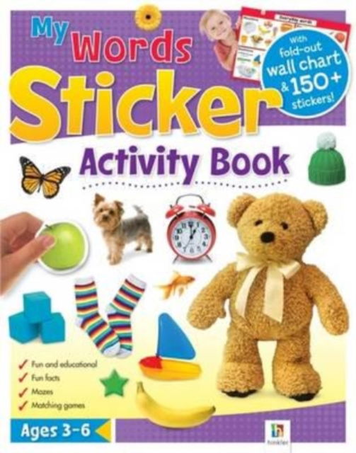 Cover for Hinkler Books · Words - My Giant Sticker Activity Book (Paperback Book) (2018)