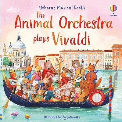 Cover for Sam Taplin · The Animal Orchestra Plays Vivaldi - Musical Books (Board book) (2024)