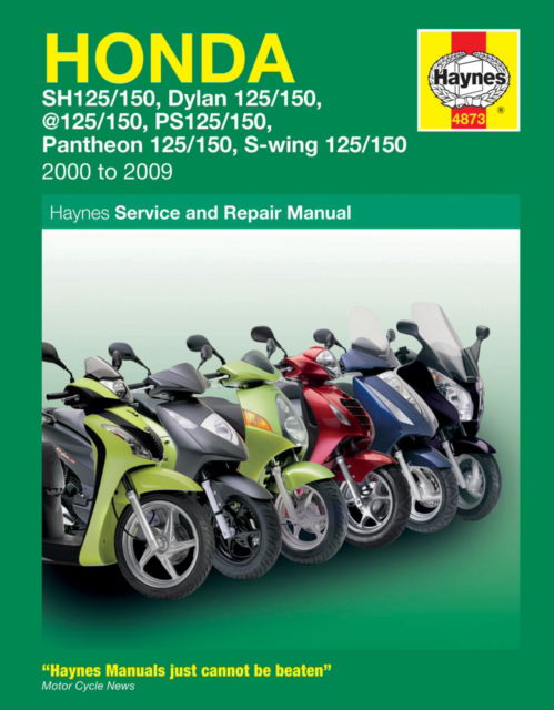 Cover for Matthew Coombs · Honda 125 Scooters (SH, SES, NES, PES &amp; FES 125) (00 - 09) (Taschenbuch) (2010)