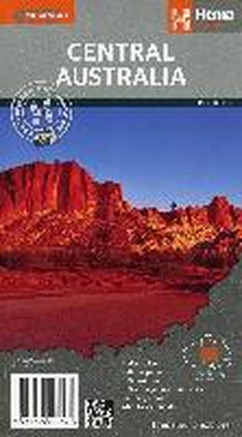 Cover for Hema Maps · Hema Maps: Central Australia (Print) (2013)