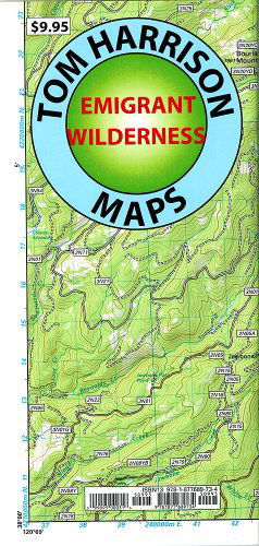 Cover for Tom Harrison · Emigrant Wilderness Trail Map (Tom Harrison Maps) (Map) (2013)