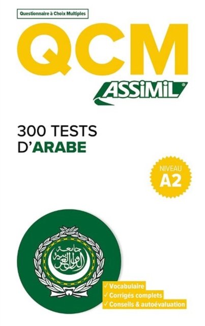 Cover for Rita Nammour Wardini · QCM 300 Tests D'Arabe, niveau A2 (Paperback Bog) (2021)