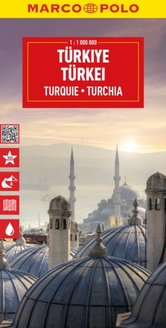 Turkey / Turkiye Marco Polo Map - Marco Polo Maps - Marco Polo - Bücher - MAIRDUMONT GmbH & Co. KG - 9783575017734 - 19. Oktober 2023