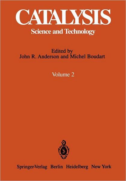 Cover for John R. Anderson · Catalysis: Science and Technology - Catalysis (Taschenbuch) [Softcover reprint of the original 1st ed. 1981 edition] (2012)