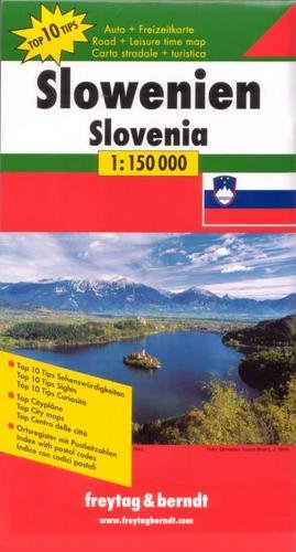 Slovenia Road Map 1:150 000 - Freytag & Berndt - Books - Freytag-Berndt - 9783707904734 - June 1, 2018