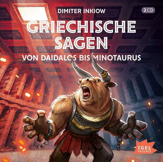 Cover for Inkiow,dimiter; Inkiow,susanne · Griechische Sagen. Von Daidalos Bis Minotaurus (CD) (2021)