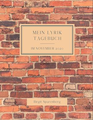 Cover for Birgit Sparenberg · Mein Lyrik Tagebuch (Paperback Book) (2021)