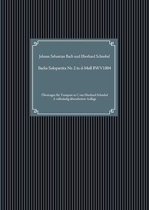 Cover for Johann Sebastian Bach · Bachs Solopartita Nr. 2 in d-Moll BWV1004 (Paperback Book) (2021)