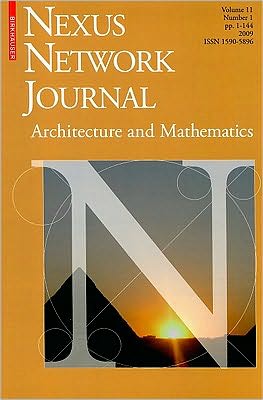 Cover for Kim Williams · Nexus Network Journal 11,1: Architecture and Mathematics - Nexus Network Journal (Paperback Bog) [2009 edition] (2009)