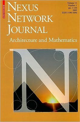 Cover for Kim Williams · Nexus Network Journal 11,1: Architecture and Mathematics - Nexus Network Journal (Pocketbok) [2009 edition] (2009)
