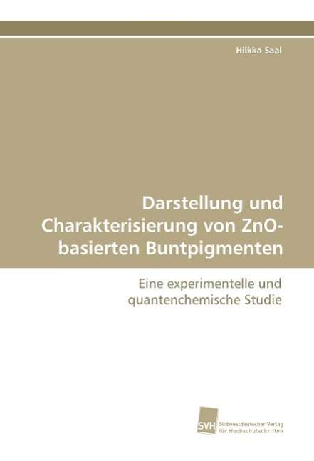 Cover for Saal · Darstellung und Charakterisierung (Book)