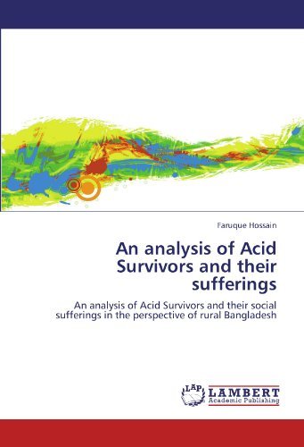 Cover for Faruque Hossain · An Analysis of Acid Survivors and Their Sufferings: an Analysis of Acid Survivors and Their Social Sufferings in the Perspective of Rural Bangladesh (Paperback Book) (2012)