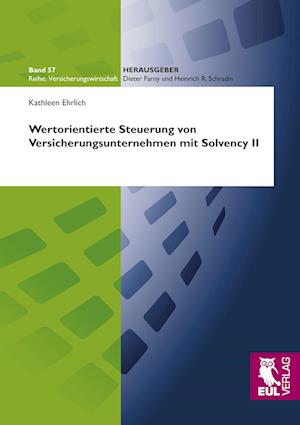 Cover for Kathleen Ehrlich · Wertorientierte Steuerung von Versicherungsunternehmen mit Solvency II (Paperback Book) (2009)
