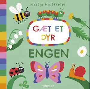 Cover for Nastja Holtfreter · Gæt et dyr – Engen (Cardboard Book) [1e uitgave] (2023)