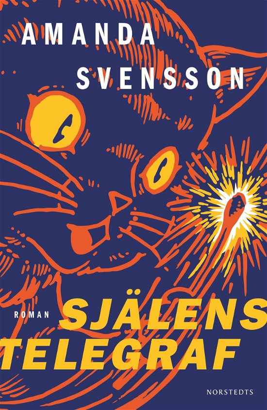 Cover for Amanda Svensson · Själens telegraf (Gebundesens Buch) (2023)