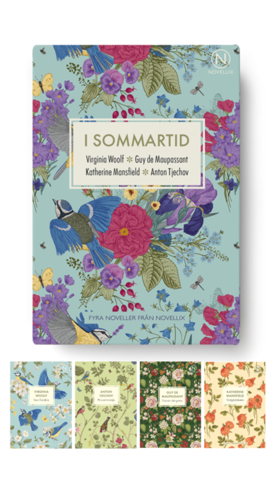 Cover for Guy de Maupassant, Katherine Mansfield, Anton Tjechov, Virginia Woolf · I sommartid (MERCH) (2024)