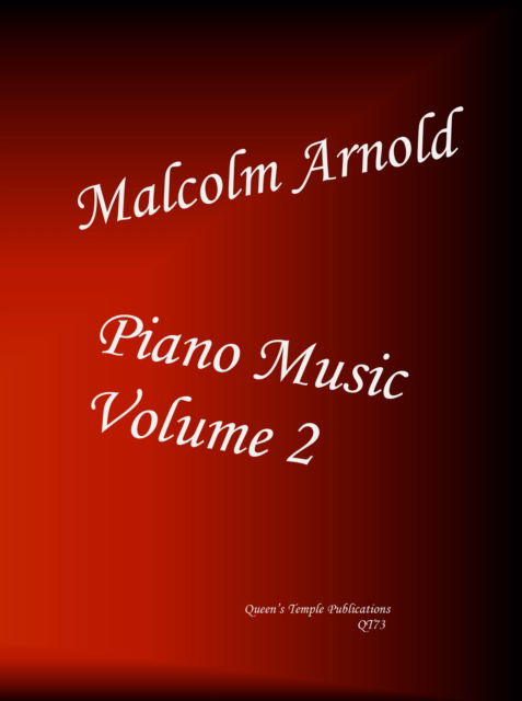Cover for Piano Music Volume 2 (Sheet music) (2004)