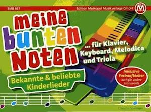 Meine bunten Noten für Klavier, Keyboard, Melodica und Triola - Claudia Saxinger - Books - Edition Metropol Musik - 9795016393734 - 