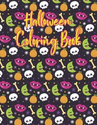 Cover for Mofiz Publication · Halloween coloring book (Paperback Book) (2020)