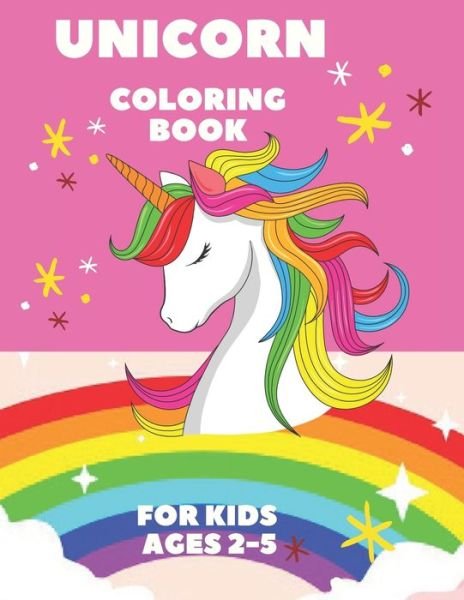 Cover for My Coloring Beautiful Life · UNICORN Coloring Book: For Kids Ages 4-8 (2nd part) - Coloring Books (Paperback Bog) (2021)