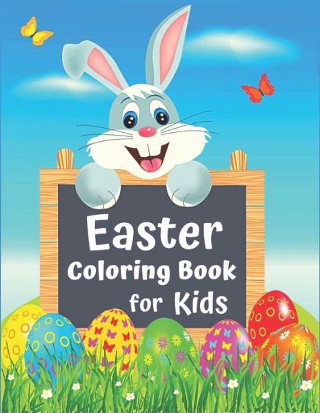 Cover for Coloring Books · Easter Coloring Book for Kids (Paperback Book) (2021)