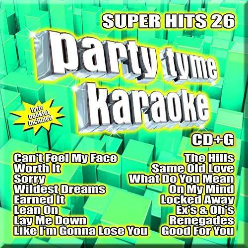 Cover for Party Tyme Karaoke: Super Hits · Sybersound Superhits (CD) (2016)