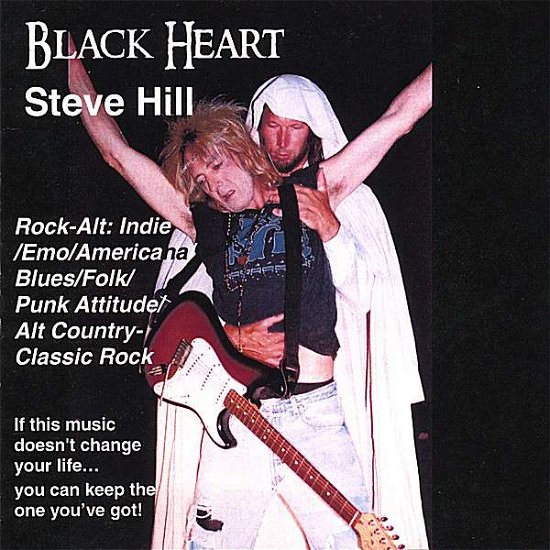 Cover for Steve Hill · Black Heart (CD) (2007)