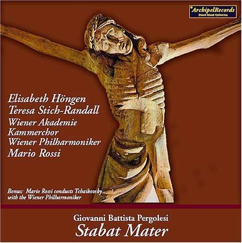 Cover for Pergolesi / Hongen / Wiener Philharmonic / Rossi · Stabat Mater (CD) (2007)