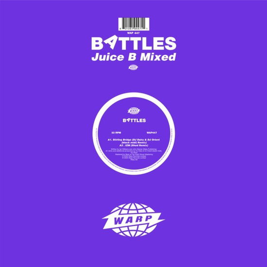 Juice B Mixed (12" Vinyl Single) - Battles - Musik -  - 0801061944735 - 