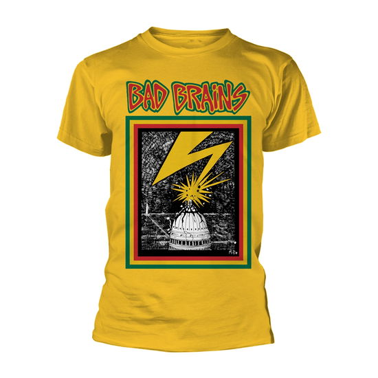 Cover for Bad Brains · Bb (Yellow) (T-shirt) [size XXL] (2025)