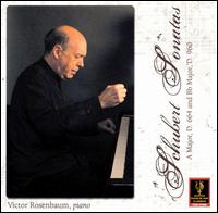 Cover for Victor Rosenbaum · Schubert Sonatas (CD) (2007)