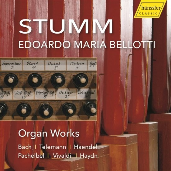 Cover for Edoardo Maria Bellotti · Stumm Organ (CD) (2023)