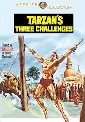 Cover for Tarzans Three Challenges (DVD) (2010)