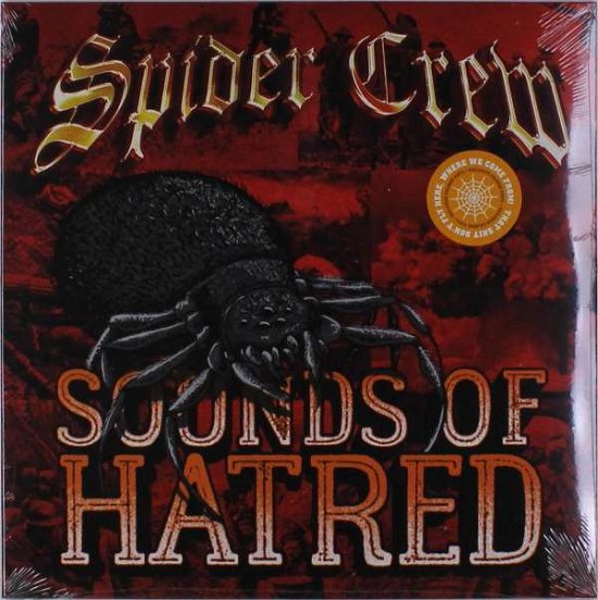 Cover for Spider Crew · Sounds Of Hatred (LP) (2018)