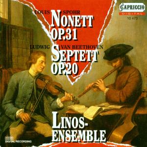 * SPOHR / BEETHOVEN: Nonett / Septett*s* - Linos-ensemble - Musik - Capriccio - 4006408104735 - 15. september 2008