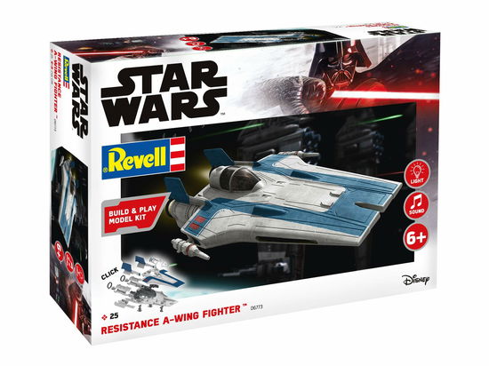 Star Wars - Resistance A-Wing Fighter - Blue (06773) - Revell - Koopwaar - Revell - 4009803067735 - 