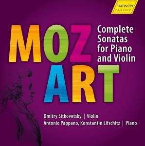 Cover for Mozart / Sitkovetsky / Lifschitz / Pappano · Complete Sonatas for Violin &amp; Piano (CD) (2010)