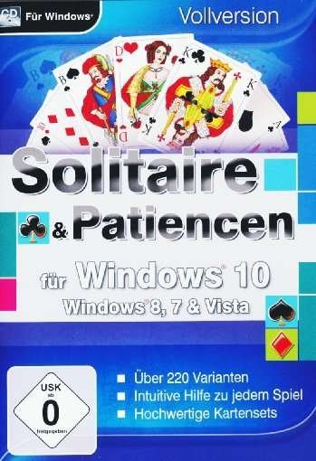 Cover for Game · Solitaire &amp; Patiencen,CD-ROM.1015451 (Bok) (2016)