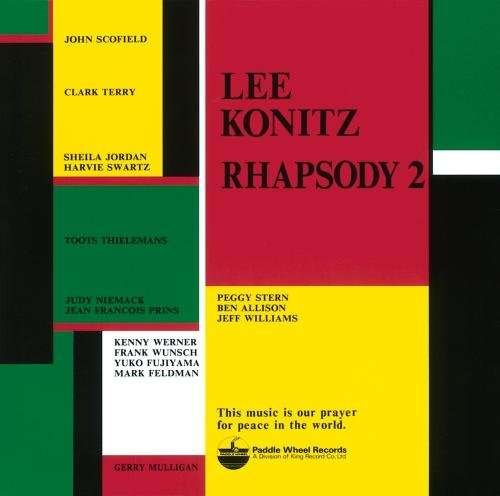 Cover for Lee Konitz · Rhapsody 2 (CD) [Remastered edition] (2015)