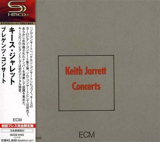 Cover for Keith Jarrett · Concerts (CD) [Remastered edition] (2008)