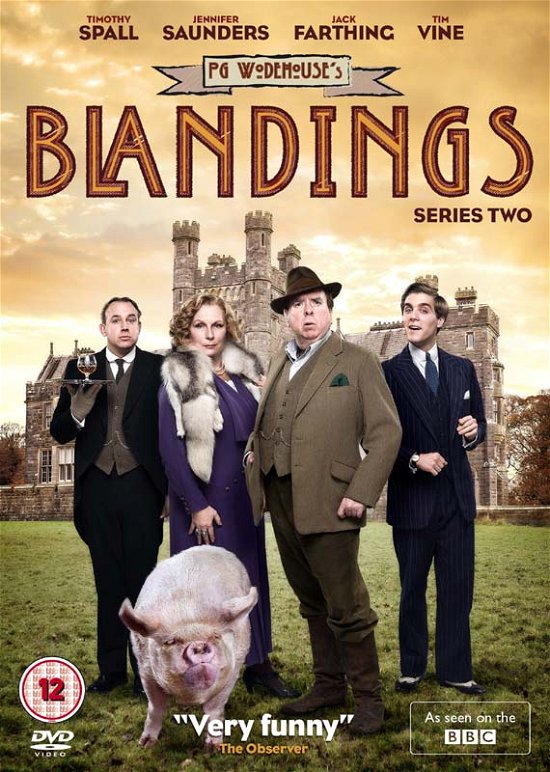 Cover for Blandings Series 2 (DVD) (2014)